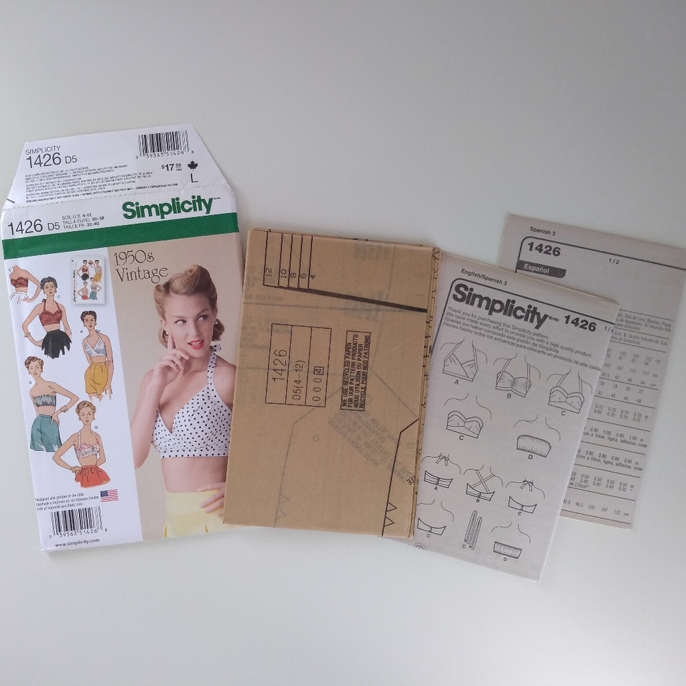 Simplicity 1426 Sewing Pattern - Picture 3 of 5